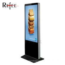 55 inch information ir touch free standing kiosk tft lcd display
